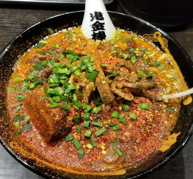 カラシビ味噌らー麺って？鬼金棒のらーめん