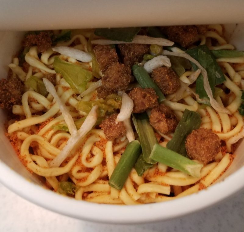 それでは！鬼金棒のカラシビ味噌らー麺を実食