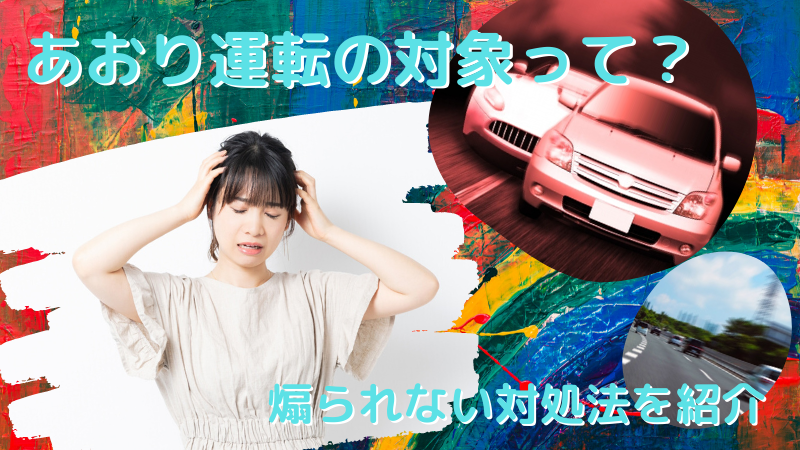 あおり運転の対象って知ってる？厳罰化で免許取消！煽られない対処法を紹介