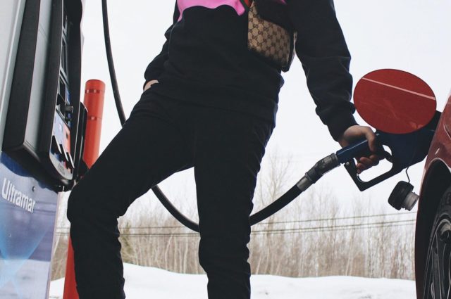 ガソリンのチェック