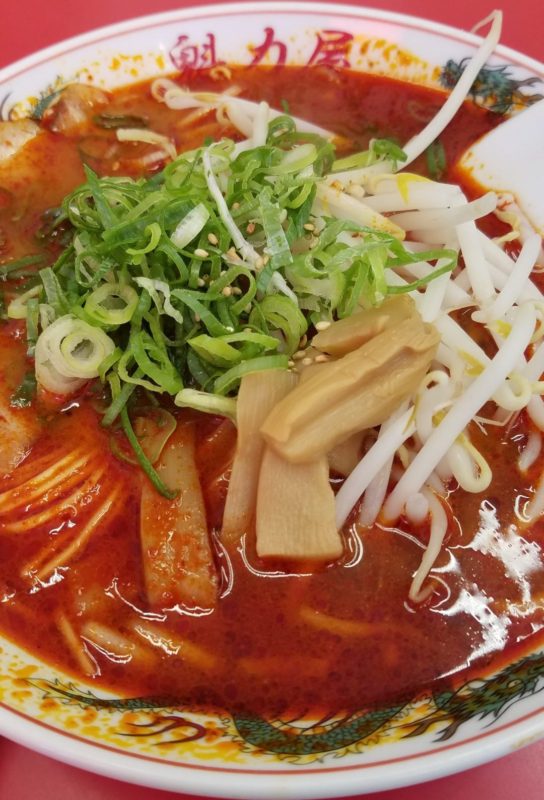 魁力屋の辛みそラーメンの辛さ最大増しを実食レビュー