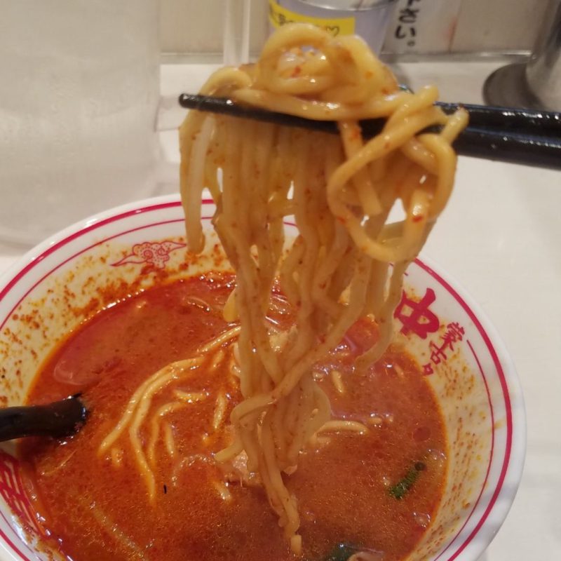 北極あんかけ2倍が美味しすぎて、箸が止まらず気付いたら1.5玉あるはずなのに麺がなくなってました