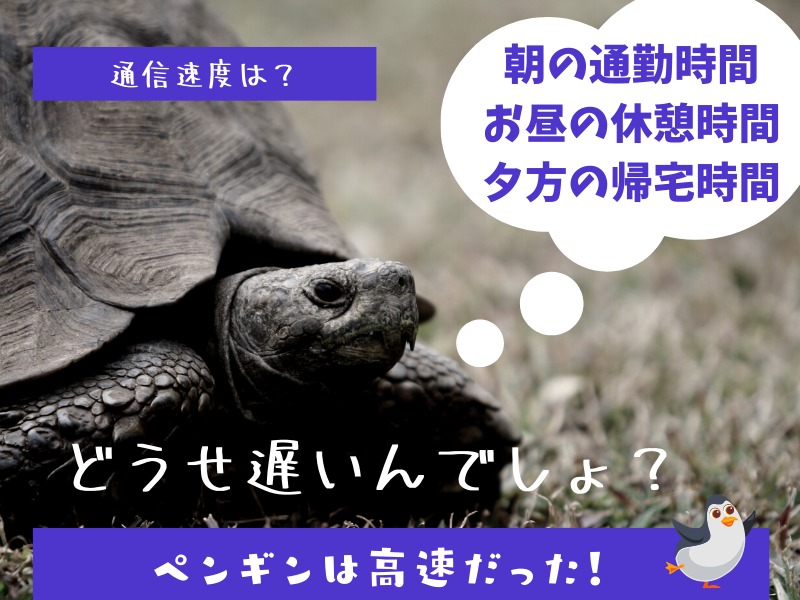 信速度が遅くなりそう