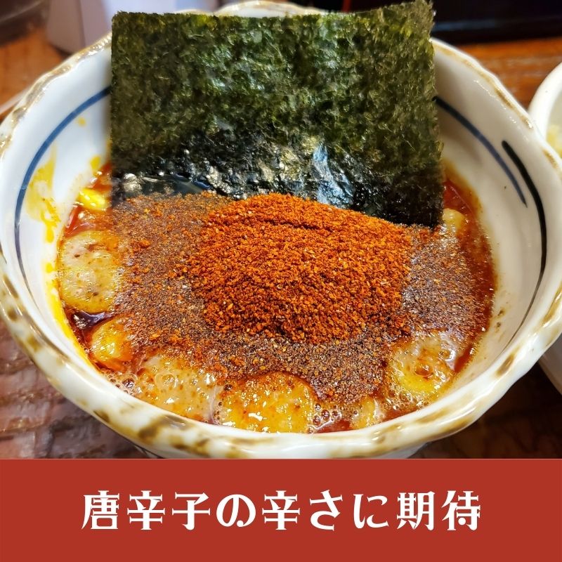 辛辛魚つけめんの実食レビュー!井の庄 立川店
