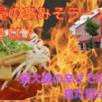 魁力屋の辛みそラーメンの辛さは？無料で最大級の辛さで注文した見た目がヤバい